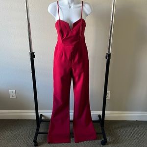 Socialite Flared Corset Jumpsuit